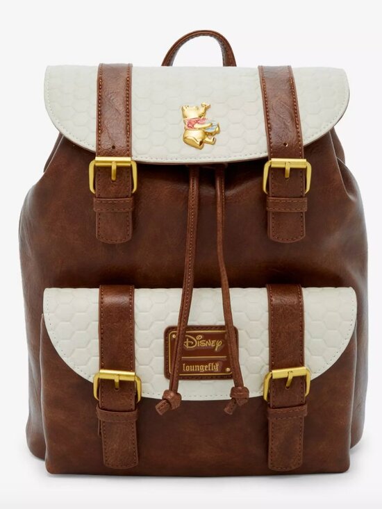 Loungefly Disney Winnie the Pooh Honeycomb Flap Mini Backpack main image 4